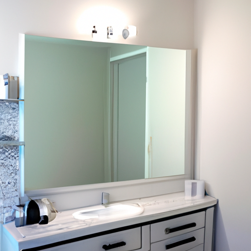 Upgrade your bathroom with a lighted medicine cabinet! Improve functionality and style with this must-have accessory.