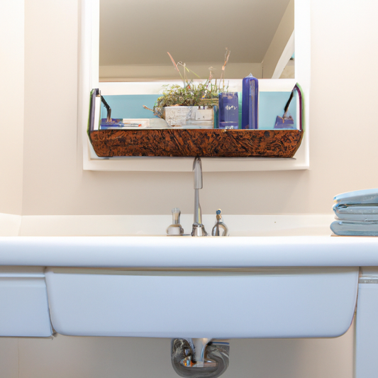 Maximize your small bathroom space with the addition of an undermount sink. Get the most out of every inch!