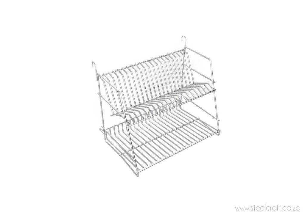 Rail System Two-tier Dish Rack