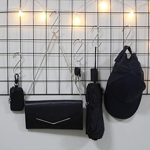 Discover the best 30 pack large s shaped hanging hooks s hangers for kitchen office bathroom cloakroom and garden heavy duty s hooks by krendr