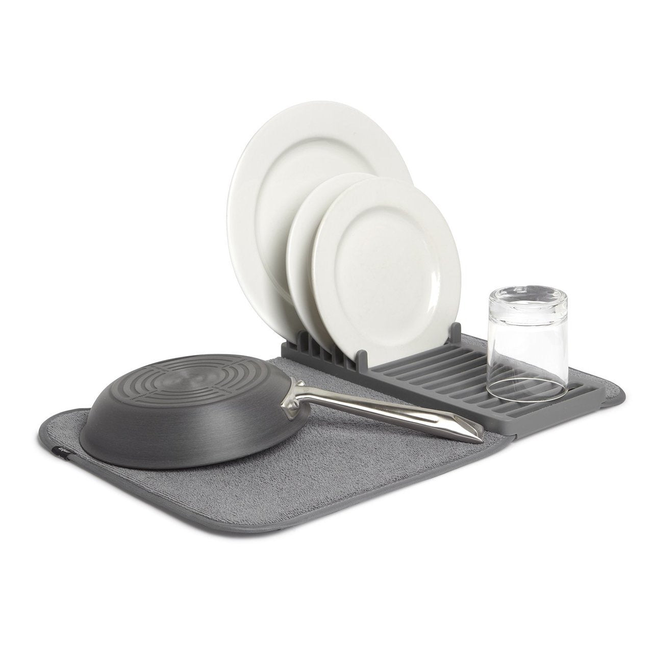 Umbra® Udry Mini Dish Rack & Drying Mat