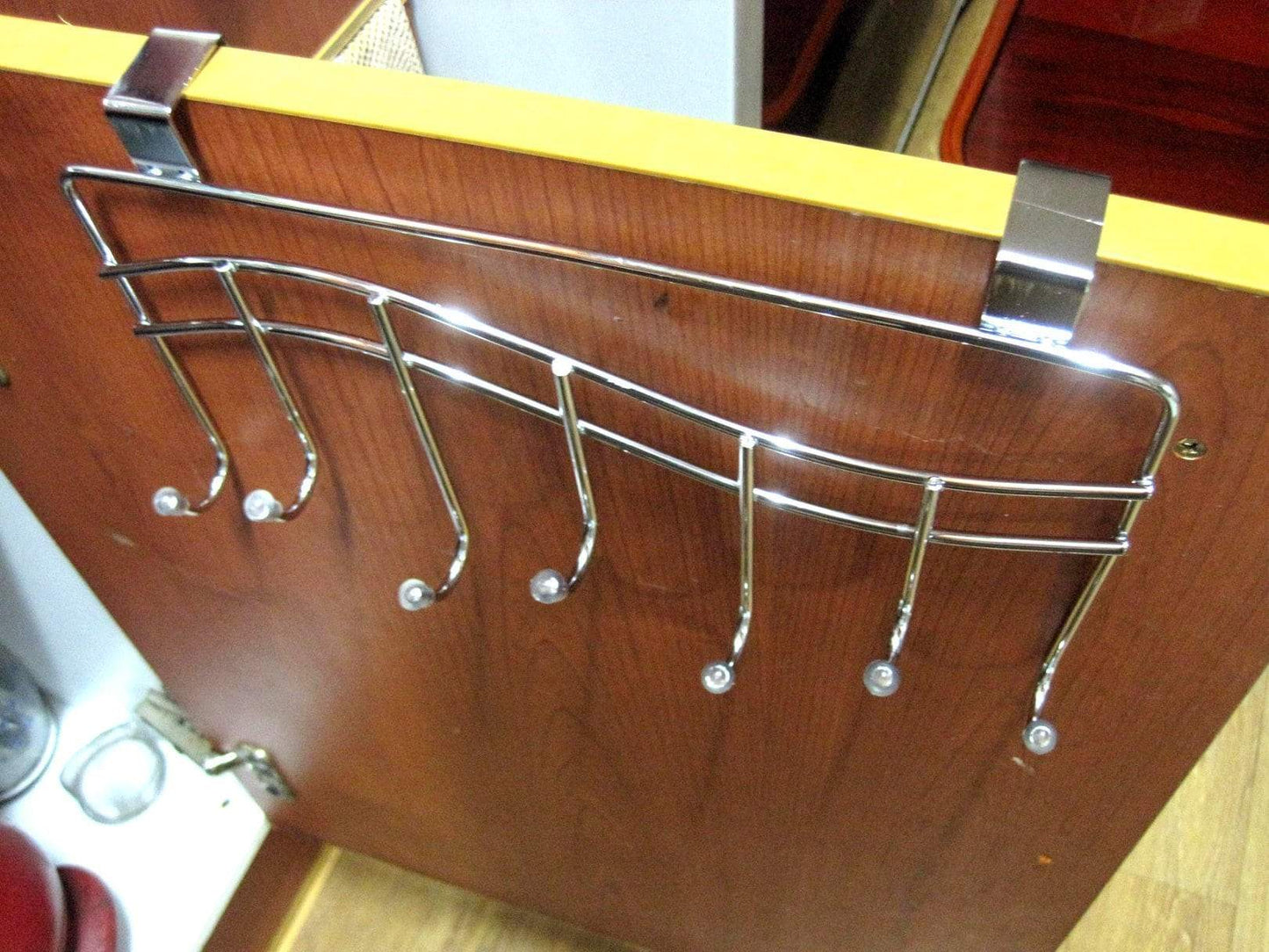 Save on tof chrome plated steel cooking utensils under sink shelf door wire rack kitchen