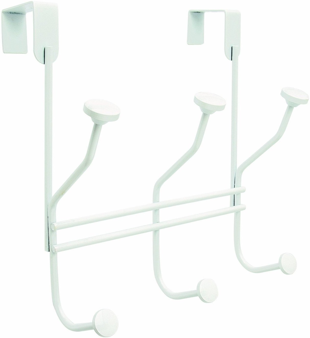 Amerock H55548GW Multi Over The Door Hook, White