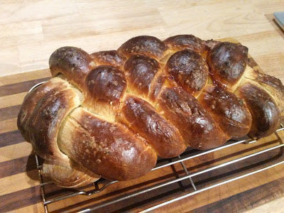 Braided Challah #CooktheBooks