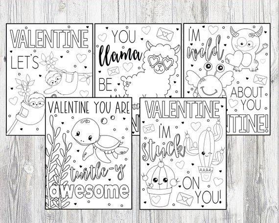 Valentine’s Day Coloring Pages