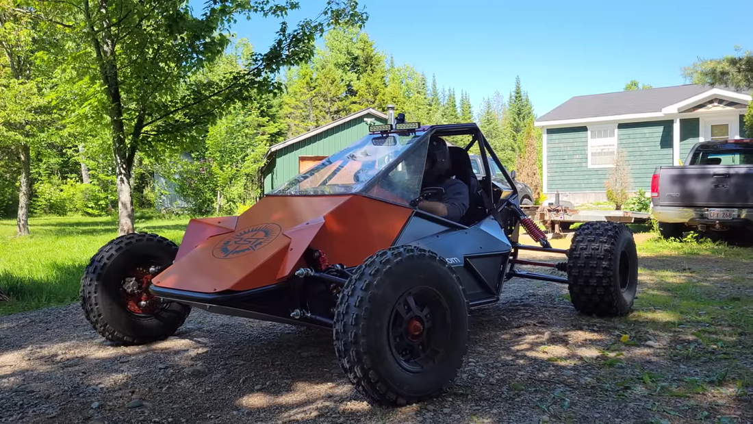 Scratch-Built Electric Buggy Tears Up the Dunes