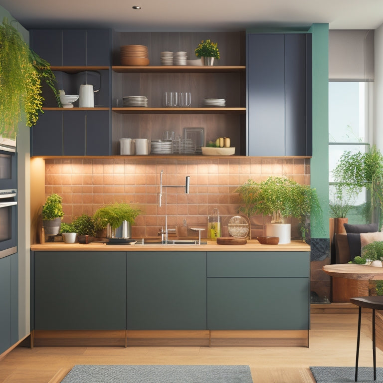 Rigid Unit Modular Kitchen Units With Versatile Shelving – One Perfect Room