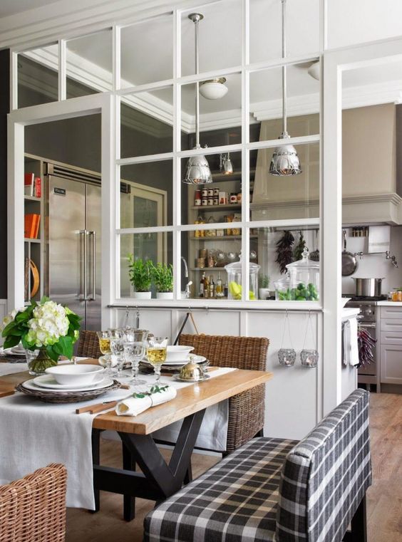 Best Glass Partition Wall For Kitchen Ideas