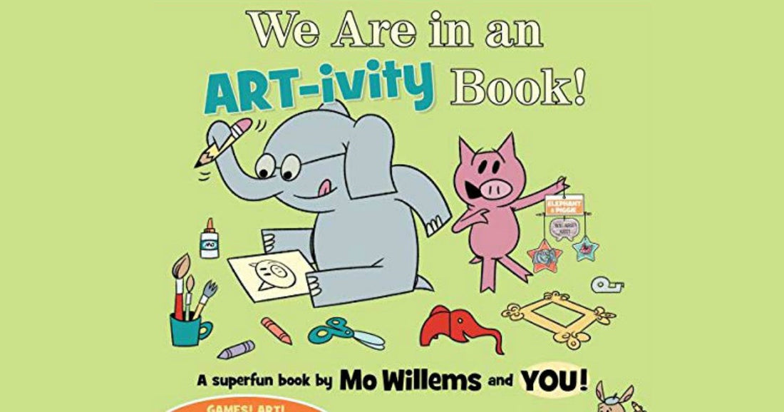 We Are in an ART-ivity Book Just $6 (Regularly $15) | Highly Rated