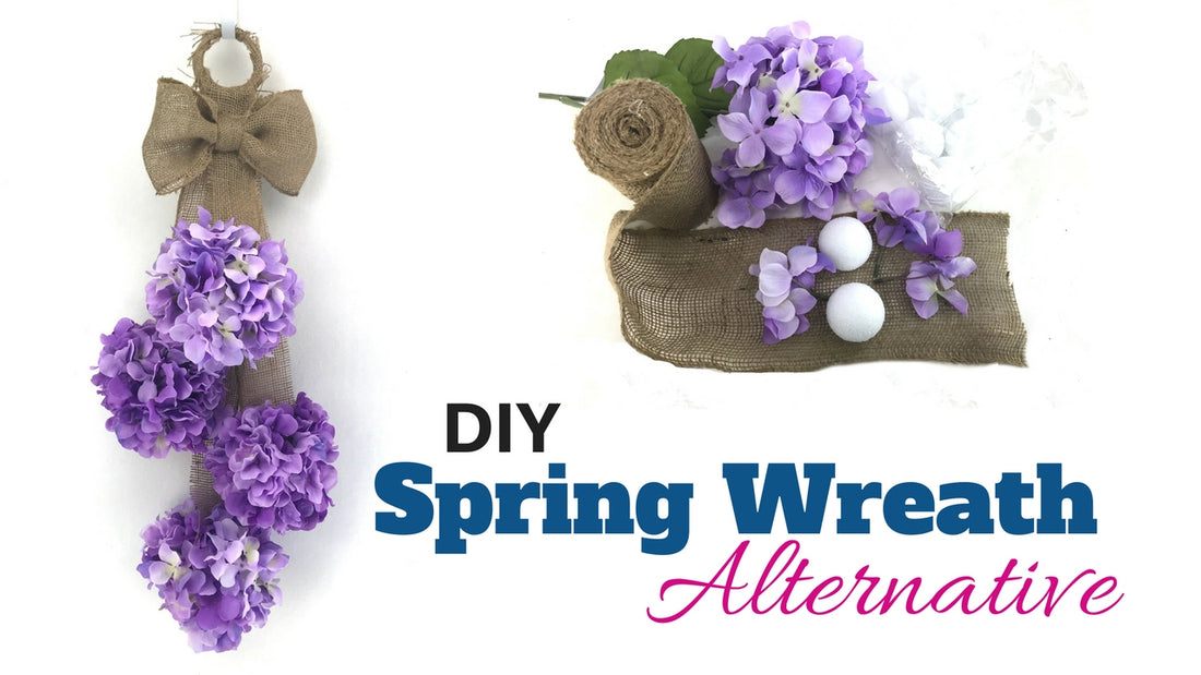 DIY Spring Door Hanger - Spring Wreath Alternative by Southern Charm Wreaths (4 years ago)