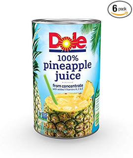 Amazon has these Dole 100% Juice Pineapple 46 Oz Cans (Pack of 6) for Only $10.60 (Was $16.62)!!!