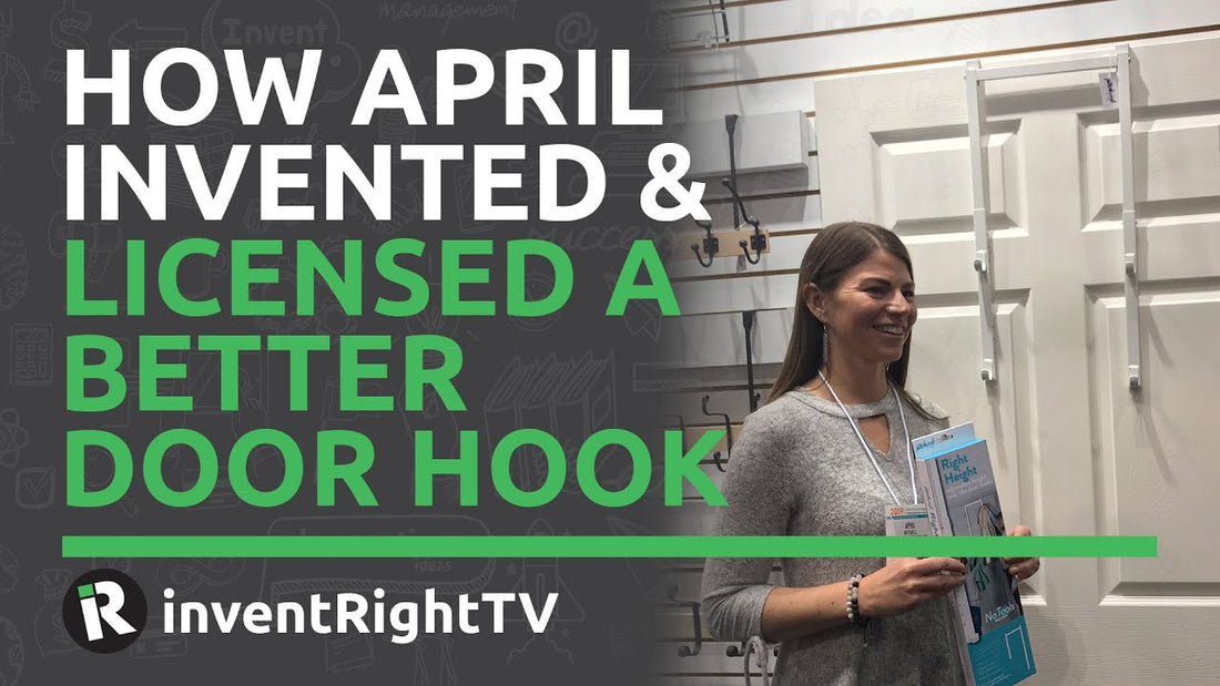 April Mitchell is an inventor and an inventRight student who licensed her idea for an adjustable over-the-door hook that is more accessible to more people.