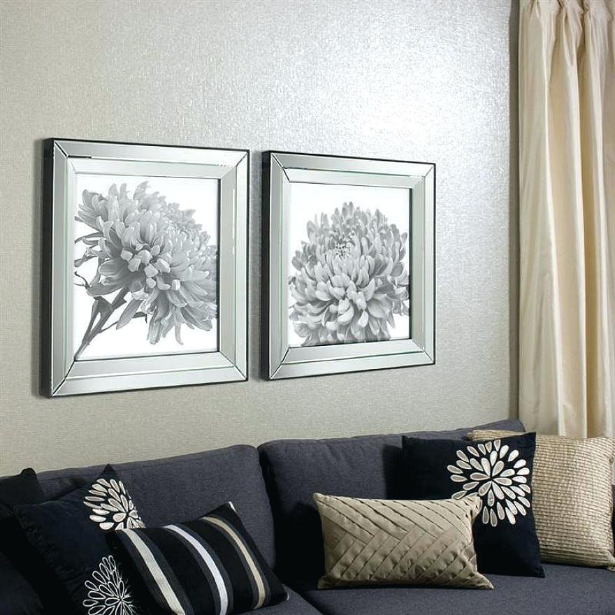 Good Looking Mirrored Picture Frames For Wall