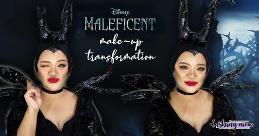 Makeup Transformation to Maleficent in time with Hong Kong Disneyland’s Disney Halloween Time