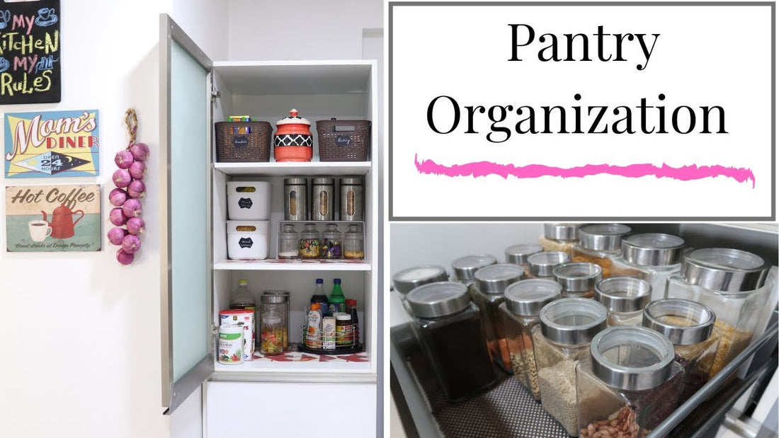 Pantry Organization - Kitchen Organization Ideas Hello friends, this video is on Pantry organization