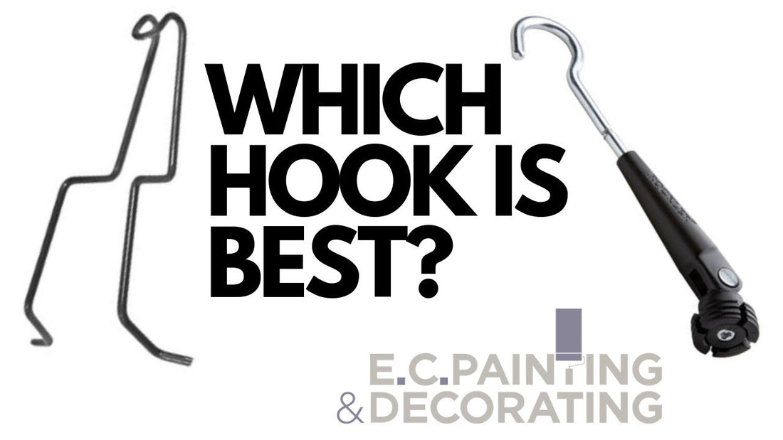 what hooks do you use for cabinet/ kitchen doors? here is two options i have found online that might make it easier for you to spray doors