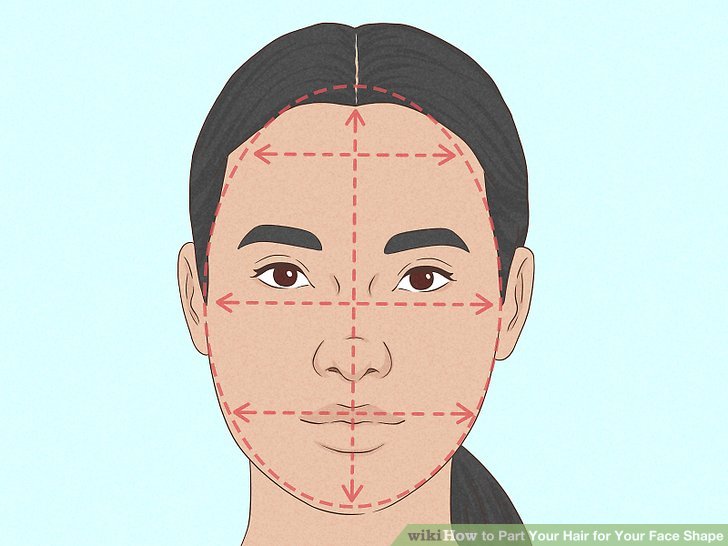 How to Part Your Hair for Your Face Shape