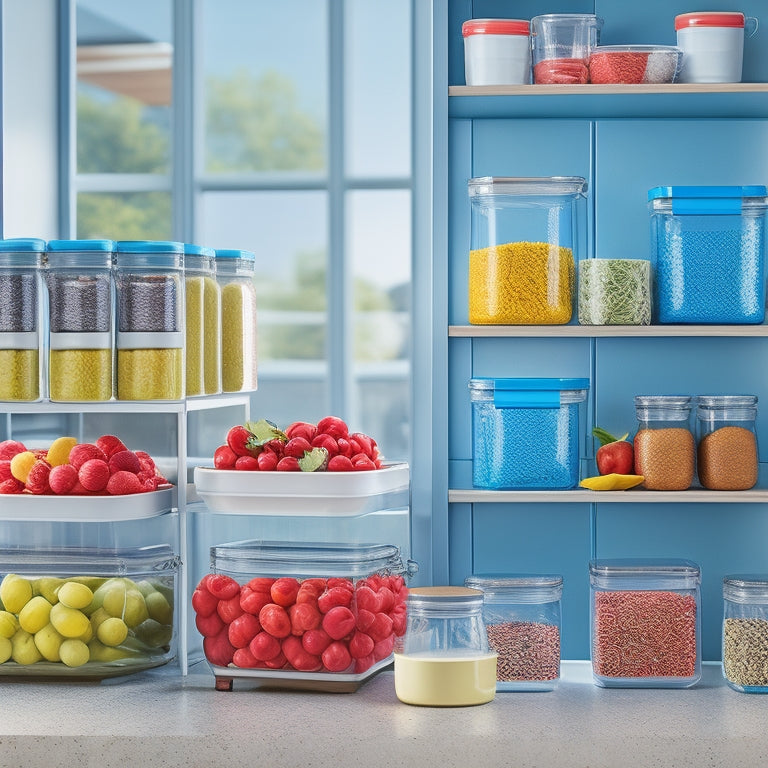 Stackable Kitchen Container Stackable Kitchen Containers for Space Management – One Perfect Room