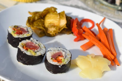#ShelterinPlace Sushi Meshi + Maki Sushi