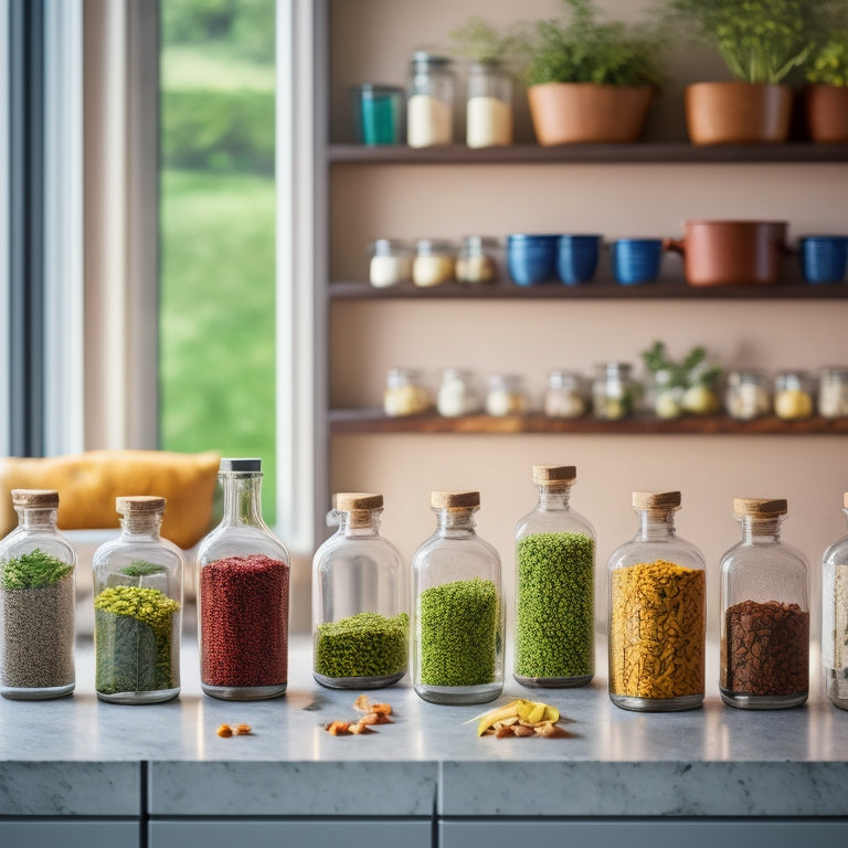 Stackable Kitchen Containers for Countertop Storage – One Perfect Room