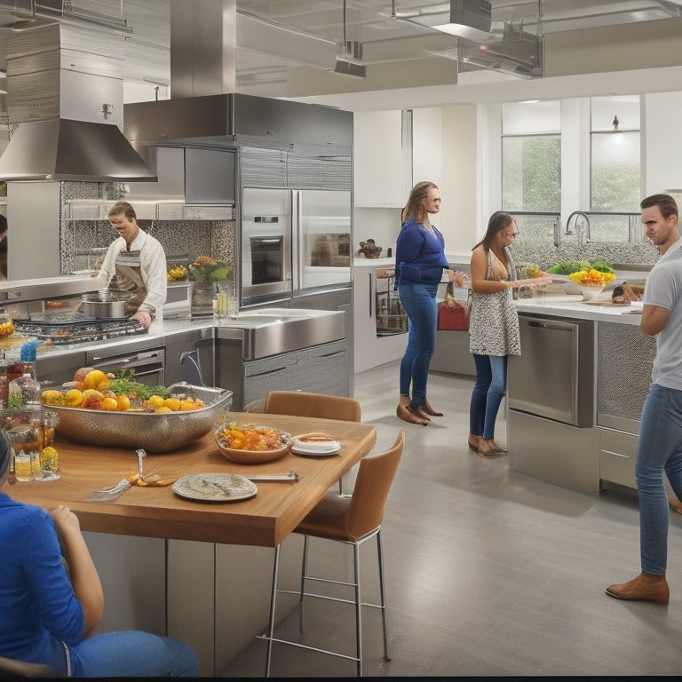 Designing Kitchen Layouts for Efficient Cooking Classes – One Perfect Room