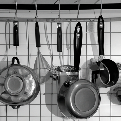 Maximize Kitchen Efficiency With a Hanging Utensil Rack. Keep Your Cooking Space Organized and Streamlined. Get Yours Today!