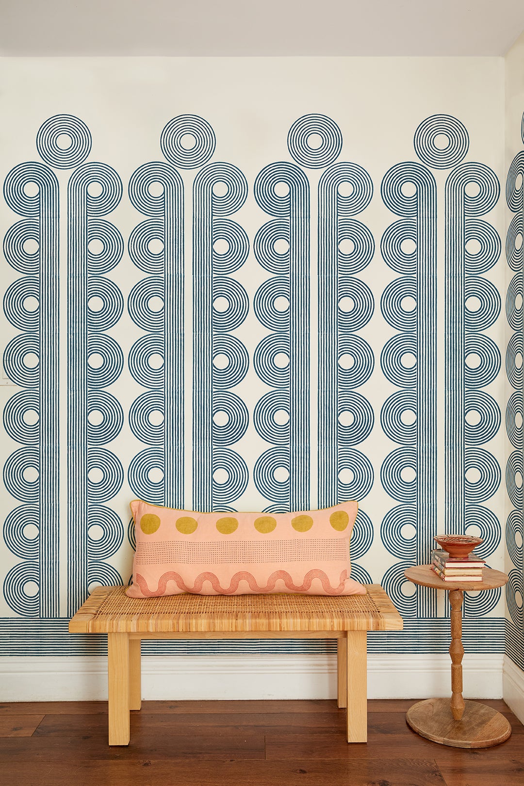 The Best New Wallpaper Pattern Doesn’t Even Fill an Entire Wall