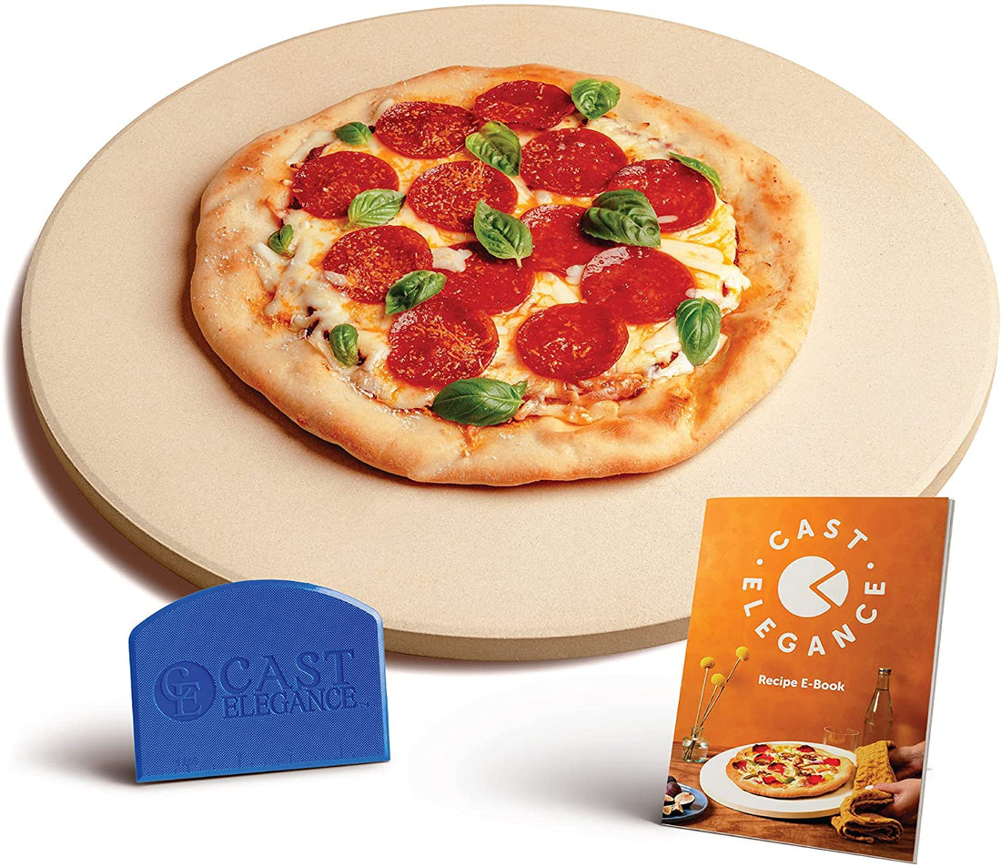 Cast Elegance Pizza Stones Create The Perfect Crust Every Time