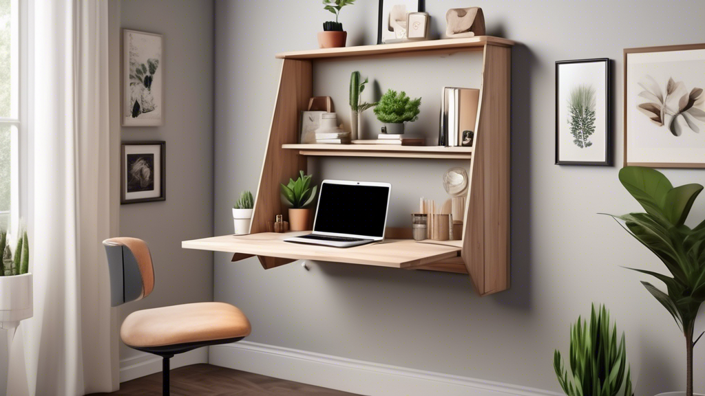 Space-Saving Fold-Down Wall Desk Ideas for Your Home – One Perfect Room