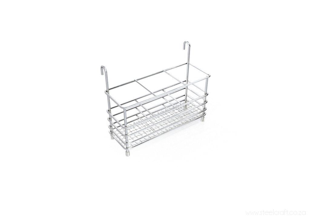 Cutlery Holder (for use with fold up dish rack)