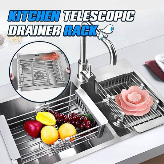 【Buy 2 Get Extra 10% Off!!】Kitchen Retractable Drainer Rack - Emakegoodlife