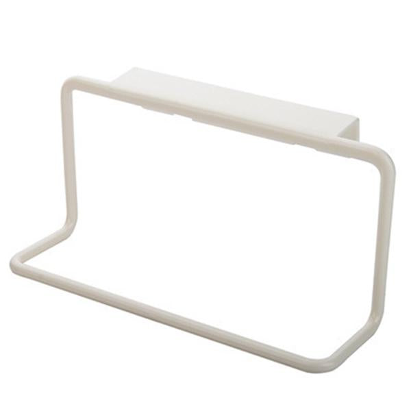 Over Door Tea Towel Rack Bar Hanging Holder Rail Organizer Bathroom Kitchen Cabinet Cupboard Hanger Shelf