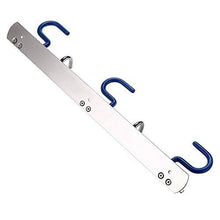 Budget itafusa mop broom holder organizer 3 positions holder with 2 hooks wall mounted cleaning tools organizer rack space saver rakes holder stainless steel broom mop handle holder for kitchen garage