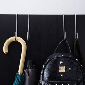 Explore dalanpa 1kuan over door hook s shaped heavy duty for hanging single hook loads up to 50lbs for kitchen bathroom bedroom and office pack of 3