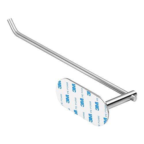 Selection taozun self adhesive towel bar 11 inch hand dish towel rack stick on towel holder for bathroom kitchen no drilling sus 304 stainless steel