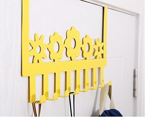 Organize with stainless steel over door hooks home kitchen cupboard cabinet towel coat hat bag clothes hanger holder organizer rack 8pcs suitable for the thickness door