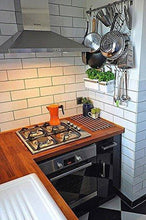 Explore stainless steel gourmet kitchen 23 25 inch wall rail pot pan utensil lid rack storage organizer with 10 s hooks