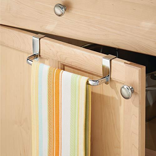 New dulceny over the cabinet kitchen dish towel bar holder