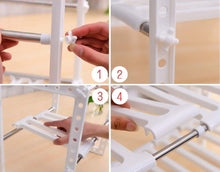 Products unishopping stainless steel plastic 2 tier expandable under sink organizer shelf adjustable kitchen storage rack 15 35 26 x 10 24 x 14 96 set 2 pack