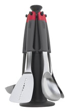 Try joseph joseph 10469 elevate carousel stainless steel kitchen utensil set with rotating storage stand 5 piece red