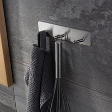 On amazon venagredos self adhesive hooks rack hooks towel hooks bath coat robe hooks bathroom kitchen hooks hand dish key stick on wall