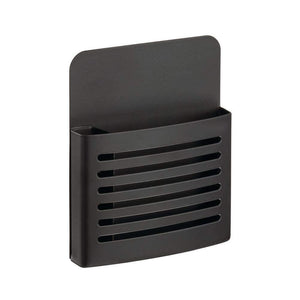 The best interdesign forma magnetic memo center metal pencil pen and notepad holder organizer for kitchen filing cabinets fridge locker home wall or office 2 x 4 06 x 6 31 matte black