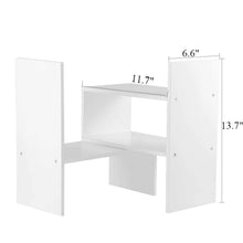 Selection desktop organizer office storage adjustable display bookshelf double shelf desk supplies for office kitchen multipurpose rack