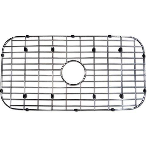 Top azhara azmlus773bg signature stainless kitchen sink grid stainless steel