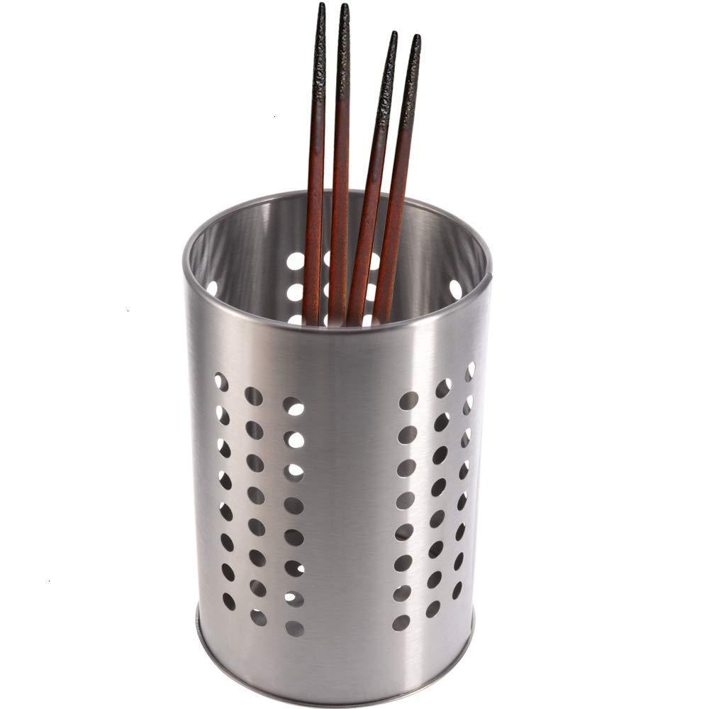 Featured kitchen utensil holder 7 stainless steel cooking silverware storage stand flatware organizer stovetop drying caddy