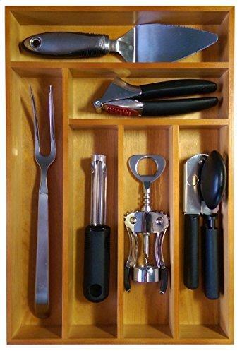Related drawer organizer this durable wood cutlery tray is large enough for your silverware utensils or gadgets by ja kitchens