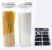 Storage kuchyn tools airtight food storage canisters set of 4 piece containers with lids for your kitchen pantry counter 2 large