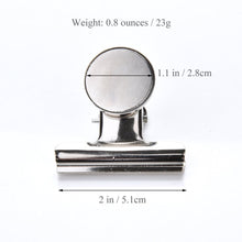 Shop here super strong refrigerator magnetic clips for fridge coideal silver metal medium heavy duty magnetic bulldog hook clips with neodymium magnet for calendar photo home kitchen deco 2 inch 6 pack