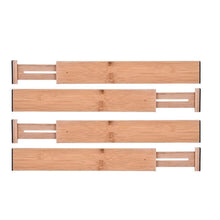 Online shopping lebeauty drawer dividers bamboo kitchen organizers spring adjustable expendable best for kitchen dresser bedroom baby drawer bathroom and desk beige set of 4
