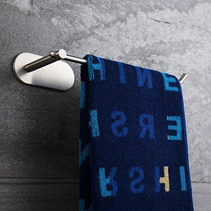 Heavy duty venagredos self adhesive towel bar hand dish towel rack stick on towel holder for bathroom kitchen no drilling